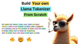 Build the Llama Tokenizer from scratch