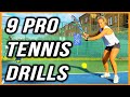 High Intensity Tennis Drills for Advanced Players | High Performance Tennis Drills | Supreme Tennis