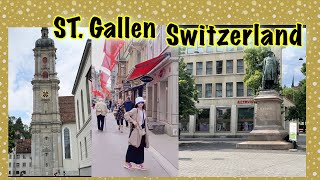 St. Gallen | San Gallo| Switzerland |  Travel Vlog | Piccolina TV