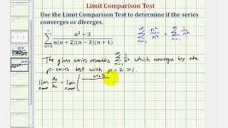 Ex:  Infinite Series - Limit Comparison Test (Convergent)