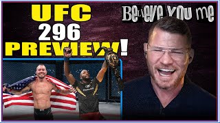 BELIEVE YOU ME Podcast: 534: UFC 296 Preview Show | Leon Edwards vs Colby Covington
