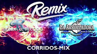 Banda El Recodo vs La Arrolladora Banda El Limon - DJ REMIX - Corridos Mix