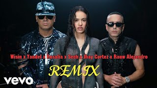 Wisin x Yandel - Besos Moja2 (Remix) ft Rosalia, Jhay Cortez, Rauw Alejandro, Sech (Oficial Video)