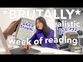 *BRUTALLY* realistic 'what i read in a week' in grad school 🙃