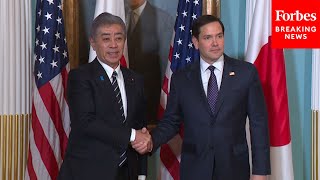 Secretary Of State Marco Rubio Meets With Top Foreign Diplomats In First Day At The State Department