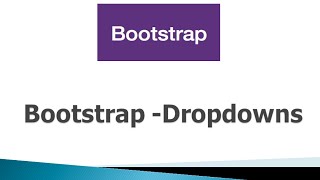 Bootstrap 3 Tutorials - #9 Dropdowns
