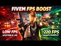 FiveM FPS BOOST on Low-End PC — FIX FPS Drops & Stutter