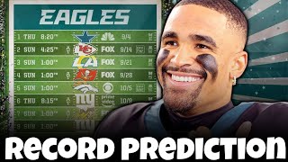 I Predicted the Eagles ENTIRE 2025 Schedule