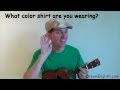 What Color Shirt? Colors Song for Children