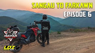 Episode 6 Sangau to Farkawn [] Mizoram Moto adv rally ep6/10