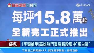 高雄買房1字頭搶手！十大熱門路段集中「蛋白區」｜房地產新聞｜訂閱@money_setn 看更多 財經新聞