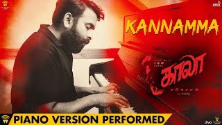 Kannamma - Piano Version Performed by Santhosh Narayanan | Kaala | Rajinikanth | Pa Ranjith