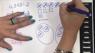 Place Value Box Long Division with Picture Support 4.4E / 4.4H