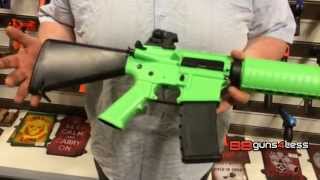 SRC SR4-F DRAGON CQB M4  Airsoft Gun BBGun Review Unboxing