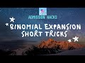 binomial expansion short tricks #shorts