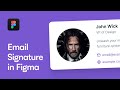 How to export Email Signature from Figma to Gmail [Tutorial]