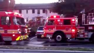 2008 MCFRS Engine \u0026 Truck 716 Full Responds Video Part 2.