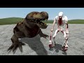 SCP-682 VS SCP-096 [Garry’s Mod]