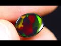 2.58 cts natural black opal