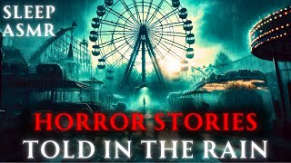 12 Hours of Horror Stories to Relax / Sleep | With Rain Sounds. Terrifying Tales