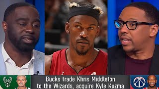 NBA TV Crew Reacts to Jimmy Butler Trade to the Warriors🔥