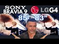 SONY BRAVIA 9 VS LG G4 ! 85