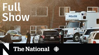 CBC News: The National | Edmonton officers ambushed, Putin warrant, Ticketmaster