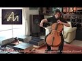 Vincent Belanger performs accompanied by himself,  Pure Cello will be ready for fall 2016