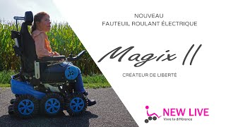 MAGIX II || Fauteuil roulant électrique franchisseur d'obstacle made in France