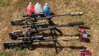 4th of July Water Jugs! 6.5 Creedmoor vs .308 vs 22-250