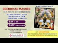 GREGORIAN MASS | ENGLISH | DAY-27 | REV FR Y INNAREDDY | ST THERESA CHURCH | SANATHNAGAR 28-11-2024