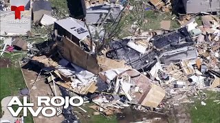 Daños severos por tornados destructores en Michigan | Al Rojo Vivo | Telemundo