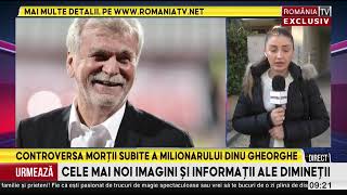 Controversa morții subite a milionarului Dinu Gheorghe