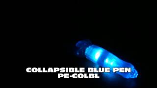 Collapsible Pen- Blue