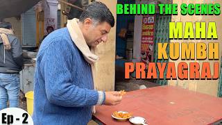 BTS EP 2 Kumbh mela, Street food breakfast in Prayagraj, summary of top experiences of Prayagraj, UP