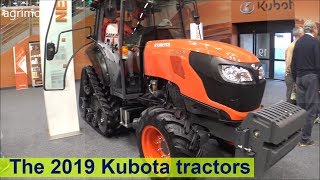 Kubota tractors 2019