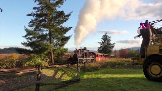 Hillcrest #1 Shay Steam Locomotive: Stack Action