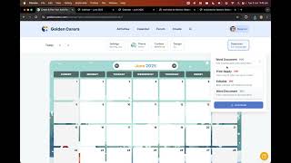 Calendar Builder - Downloads