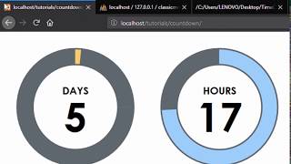 Dynamic countdown timer - PHP & MySQL, jQuery