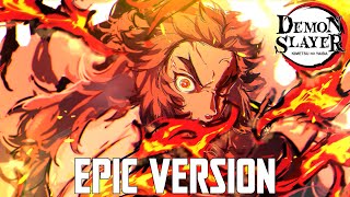 Demon Slayer: Rengoku vs Akaza Final Fight Theme | EPIC COVER (Mugen Train OST)