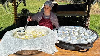 Azerbaycan'ın Dağ Köyünde Pişen Ev Yemeği! Daima Lezzetli ve Sakin