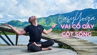 🔴 30p YOGA Trị Liệu Vai Cổ Gáy Cột Sống, Thư giãn Toàn thân (Mọi trình độ) YOGA WITH BRIAN