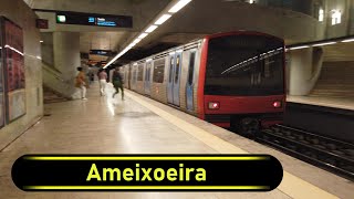 Metro Station Ameixoeira - Lisbon 🇵🇹 - Walkthrough 🚶