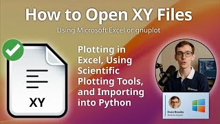 How to Open XY Files (Microsoft Excel or gnuplot)