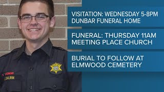 Funeral arrangements announced for Richland County Deputy Jacob Salrin