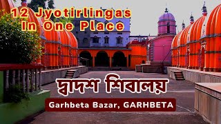 12 Shiva Temple In Garhbeta | দ্বাদশ শিবালয় গড়বেতা | 12 Jyotirlingas In One Place  #wbtdcl