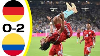 Germany Vs Colombia 0 - 2 ⚽ Highlight All Goals & Extended 2023 !!!