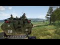 russian spetsnaz in heavy combat in war simulator game arma 3 rhs mod