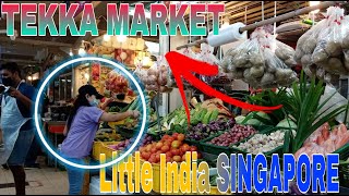 Explore Tekka Market in Little India || cost of living in SINGAPOREAN