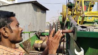 వరికోత మిషన్ రిపేర్ వస్తే || Harvester Machine Not Working || వరి పంట కోత యంత్రం